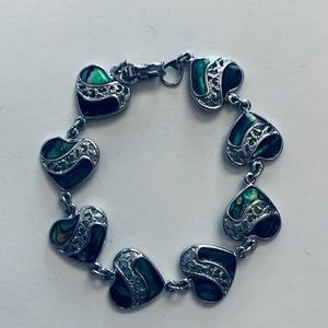 Silver Heart Bracelet